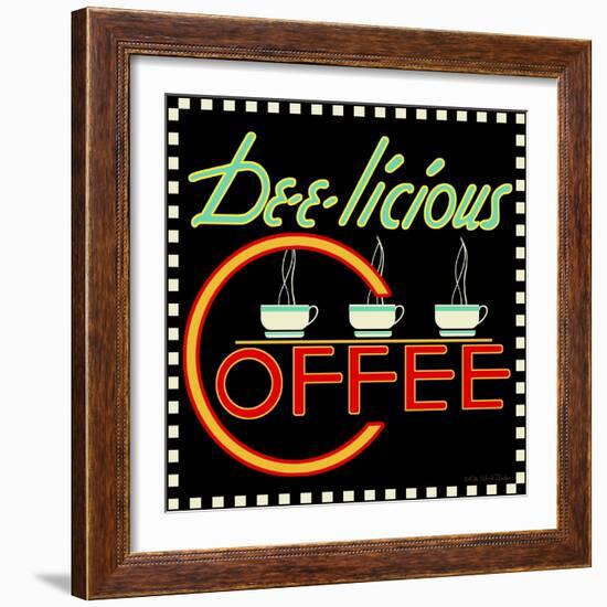 Dee-licious Coffee-Kate Ward Thacker-Framed Giclee Print