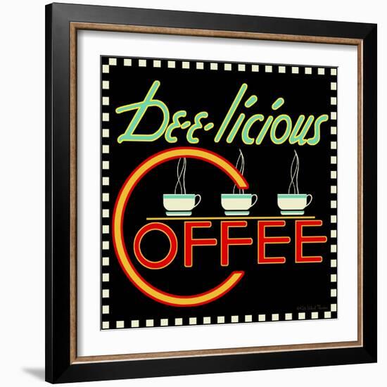 Dee-licious Coffee-Kate Ward Thacker-Framed Giclee Print