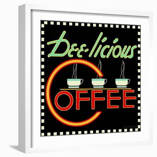 Dee-licious Coffee-Kate Ward Thacker-Framed Giclee Print