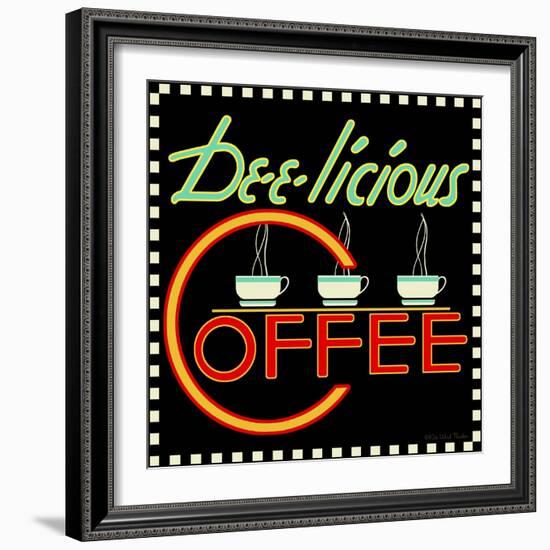 Dee-licious Coffee-Kate Ward Thacker-Framed Giclee Print