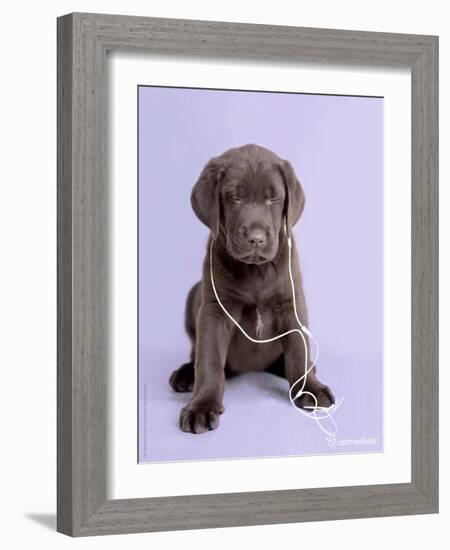 Deejay-Rachael Hale-Framed Art Print