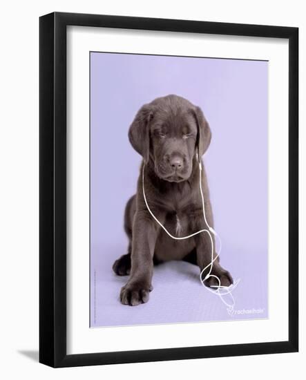 Deejay-Rachael Hale-Framed Art Print