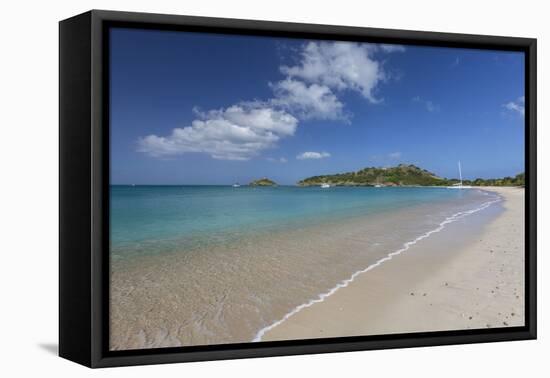 Deep Bay, a Beach on the Island of Antigua, Leeward Islands, West Indies-Roberto Moiola-Framed Premier Image Canvas