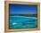 Deep Bay, Beach and Yachts, Blue Water, Antigua, Caribbean Islands-Steve Vidler-Framed Premier Image Canvas