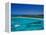 Deep Bay, Beach and Yachts, Blue Water, Antigua, Caribbean Islands-Steve Vidler-Framed Premier Image Canvas