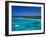 Deep Bay, Beach and Yachts, Blue Water, Antigua, Caribbean Islands-Steve Vidler-Framed Photographic Print