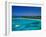 Deep Bay, Beach and Yachts, Blue Water, Antigua, Caribbean Islands-Steve Vidler-Framed Photographic Print