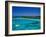 Deep Bay, Beach and Yachts, Blue Water, Antigua, Caribbean Islands-Steve Vidler-Framed Photographic Print