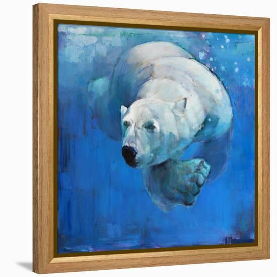 Deep Blue, 2016-Mark Adlington-Framed Premier Image Canvas