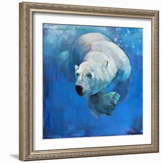 Deep Blue, 2016-Mark Adlington-Framed Giclee Print