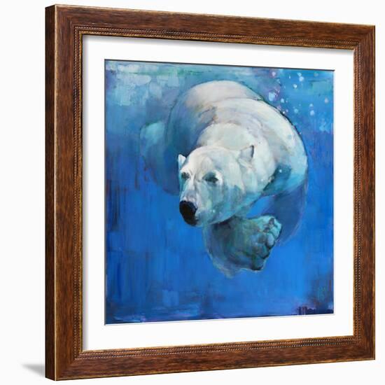 Deep Blue, 2016-Mark Adlington-Framed Giclee Print