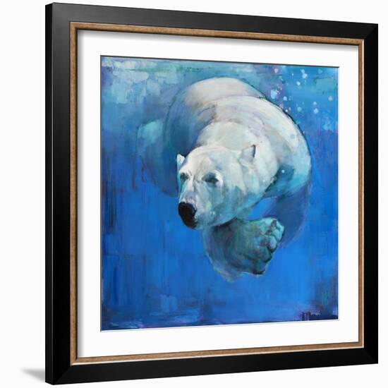 Deep Blue, 2016-Mark Adlington-Framed Giclee Print