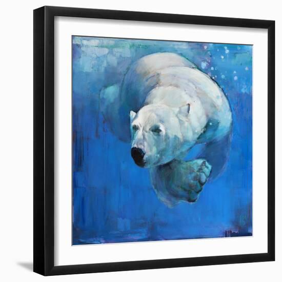 Deep Blue, 2016-Mark Adlington-Framed Giclee Print