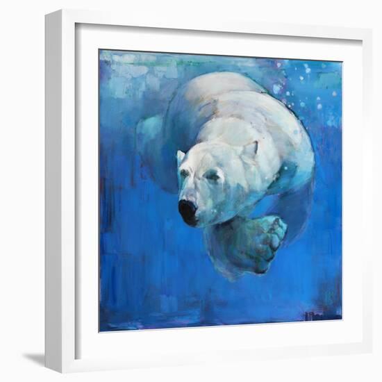 Deep Blue, 2016-Mark Adlington-Framed Giclee Print