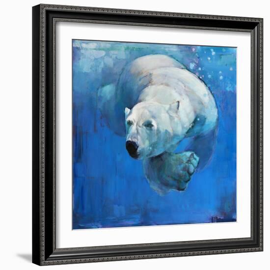 Deep Blue, 2016-Mark Adlington-Framed Giclee Print