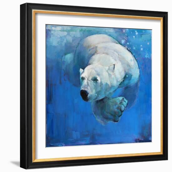 Deep Blue, 2016-Mark Adlington-Framed Giclee Print