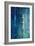 Deep Blue Abstract-Patricia Pinto-Framed Art Print