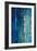 Deep Blue Abstract-Patricia Pinto-Framed Art Print