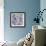 Deep Blue Bath I-Margaret Ferry-Framed Art Print displayed on a wall