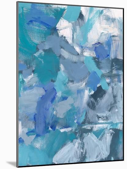 Deep Blue Hue I-Christina Long-Mounted Art Print