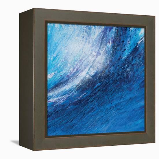 Deep Blue II-Alex Jawdokimov-Framed Stretched Canvas