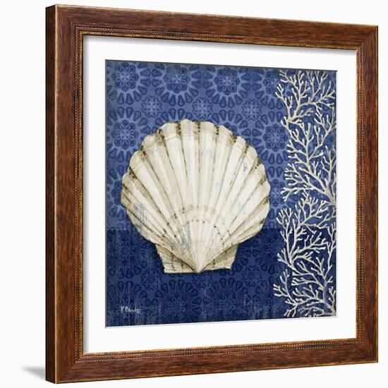 Deep Blue Sea IV-Paul Brent-Framed Premium Giclee Print