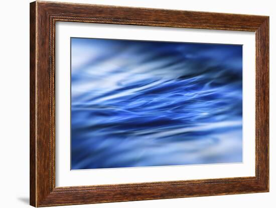 Deep Blue Shallows-Valda Bailey-Framed Photographic Print