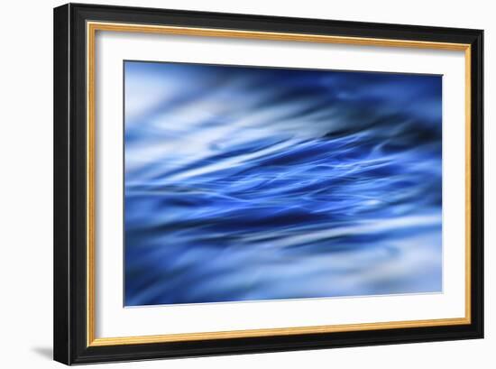 Deep Blue Shallows-Valda Bailey-Framed Photographic Print