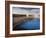 Deep Blue Thermal Pool and Tower of Erupting Boiling Water, Strokkur Geyser, Geysir, Iceland-Paul Souders-Framed Photographic Print