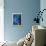 Deep Blue Thoughts-Ruth Palmer-Framed Stretched Canvas displayed on a wall