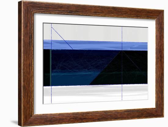 Deep Blue-NaxArt-Framed Art Print