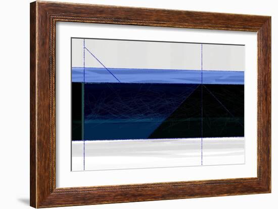 Deep Blue-NaxArt-Framed Art Print