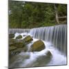 Deep Creek Falls, Kansas, USA-Charles Gurche-Mounted Photographic Print