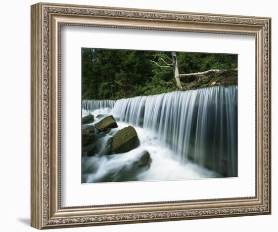 Deep Creek Falls, Kansas, USA-Charles Gurche-Framed Photographic Print