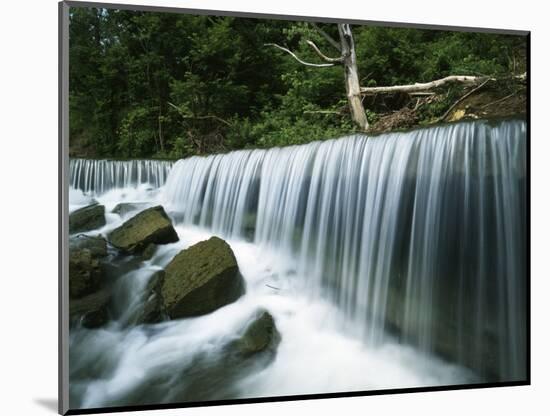 Deep Creek Falls, Kansas, USA-Charles Gurche-Mounted Photographic Print