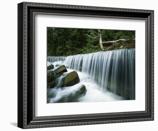 Deep Creek Falls, Kansas, USA-Charles Gurche-Framed Photographic Print