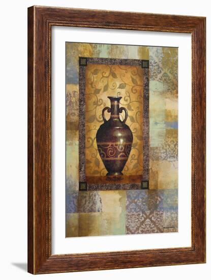 Deep Crimson Vessel II-Michael Marcon-Framed Art Print