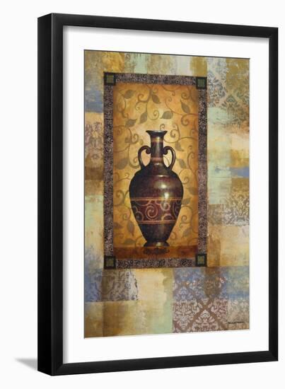 Deep Crimson Vessel II-Michael Marcon-Framed Art Print