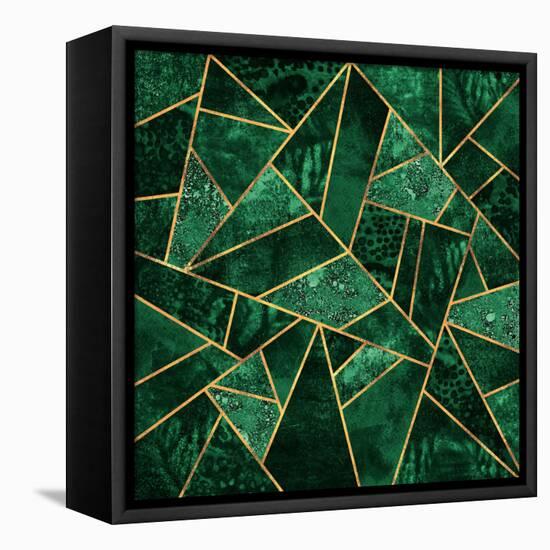 Deep Emerald-Elisabeth Fredriksson-Framed Premier Image Canvas