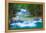 Deep Forest Waterfall in Kanchanaburi, Thailand-lkunl-Framed Premier Image Canvas