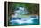 Deep Forest Waterfall in Kanchanaburi, Thailand-lkunl-Framed Premier Image Canvas