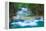 Deep Forest Waterfall in Kanchanaburi, Thailand-lkunl-Framed Premier Image Canvas