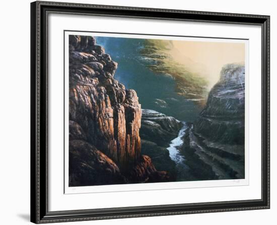 Deep in the Canyon-Jorge Tarallo-Framed Collectable Print