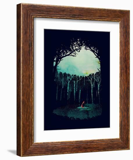 Deep in the Forest-Robert Farkas-Framed Art Print