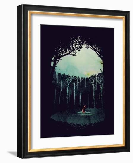 Deep in the Forest-Robert Farkas-Framed Giclee Print