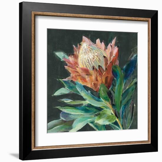 Deep Protea Crop-Danhui Nai-Framed Art Print