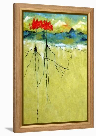 Deep Roots-Ruth Palmer-Framed Stretched Canvas