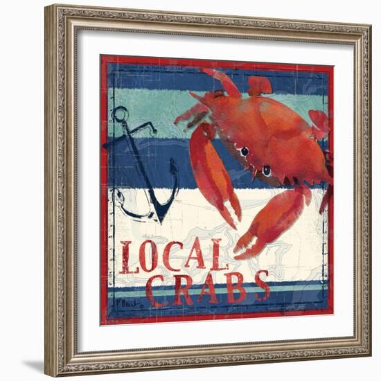 Deep Sea Crab-Paul Brent-Framed Premium Giclee Print