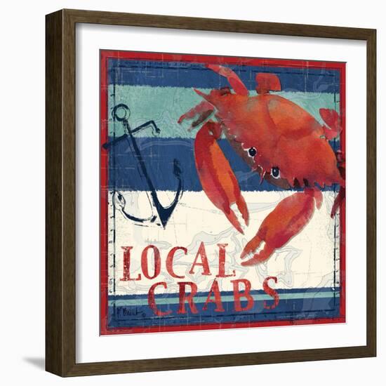 Deep Sea Crab-Paul Brent-Framed Premium Giclee Print