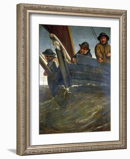 Deep Sea Fishing, 1864-James Clarke Hook-Framed Giclee Print